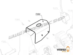 Vittorazi Fly 100 Evo2 MY22 - F062 - Aluminium cover cooling head, black