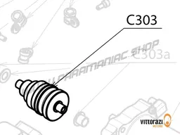 Vittorazi Cosmos 300 MY22 - C303 - Bendix for electric starter with plastic socket
