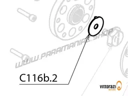 Vittorazi Cosmos 300 MY25 - C116b.2 - Anti-loose plate (set of 2)