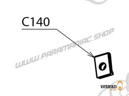 Vittorazi Cosmos 300 MY25 - C140 - Silencer mounting set