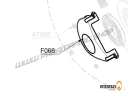 Vittorazi Fly 100 Evo2 MY22 - F066 - Aluminium structure pull starter, red