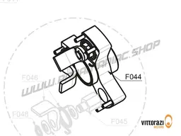 Vittorazi Fly 100 Evo2 MY22 - F044 - Aluminium structure hooks bracket
