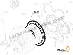 Vittorazi Fly 100 Evo2 MY22 - F082 - Flywheel with starter gearing