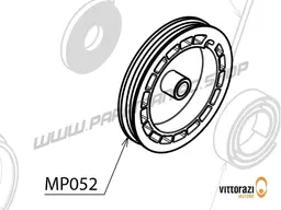 Vittorazi Cosmos 300 MY25 - MP052 - Plastic pulley with mounted light start spring and rope