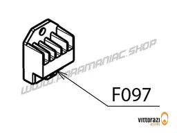 Vittorazi Cosmos 300 MY22 - F097 - Voltage regulator
