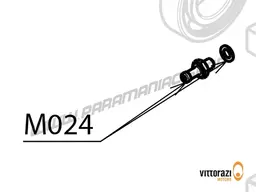 Vittorazi Cosmos 300 MY25 - M024 - Brass junction, Bolt 6 x 6 mm Tbei DIN 7380 and Copper washer