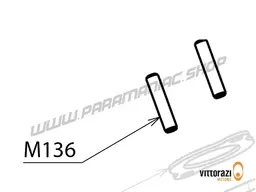 Vittorazi Cosmos 300 MY25 - M136 - Exhaust grub screw Ø 8 x 38 mm (set of 2)