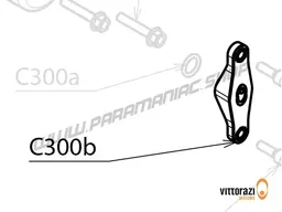 Vittorazi Cosmos 300 MY25 - C300b - Plastic mounting plate for electric starter with O-ring and screws