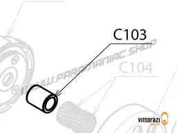 Vittorazi Cosmos 300 MY25 - C103 - Drum clutch pin