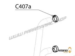 Vittorazi Cosmos 300 MY25 - C407a - Mounting clamp Ø 23 mm (set of 4)
