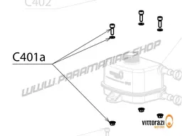 Vittorazi Cosmos 300 MY25 - C401a - Equaliser tank mounting set