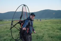 Elektrischer Paramotor für Gleitschirm Elektro Flug - Air Italy EPG-21 Ansicht 5