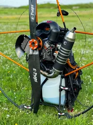 Air Italy - AIRGE Paramotor - Corsair Black Devil Ansicht 5