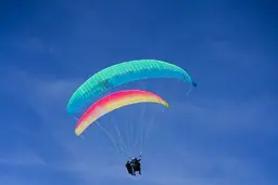 APCO Game MKIII robust tandem paraglider for free-flight and paramotor use view 5