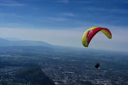 APCO Game MKIII robust tandem paraglider for free-flight and paramotor use view 18