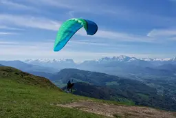 APCO Game MKIII robust tandem paraglider for free-flight and paramotor use view 12