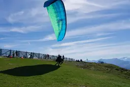 APCO Game MKIII robust tandem paraglider for free-flight and paramotor use view 11