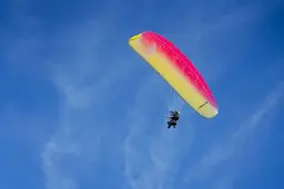 APCO Game MKIII robust tandem paraglider for free-flight and paramotor use view 6