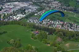 APCO Game MKIII robust tandem paraglider for free-flight and paramotor use view 8