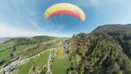 APCO Game MKIII robust tandem paraglider for free-flight and paramotor use view 21