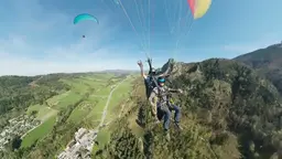 APCO Game MKIII robust tandem paraglider for free-flight and paramotor use view 22