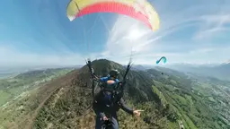 APCO Game MKIII robust tandem paraglider for free-flight and paramotor use view 2