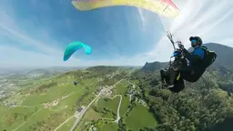 APCO Game MKIII robust tandem paraglider for free-flight and paramotor use view 24