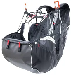 Apco Aviation Goal - perfect beginner paraglider light harness view 4