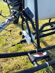 Air Italy - Black Angel - Paramotor Paramotor Roll Aid trike view 17