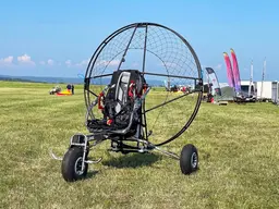 Air Italy - Black Angel - Paramotor Paramotor Roll Aid trike view 8
