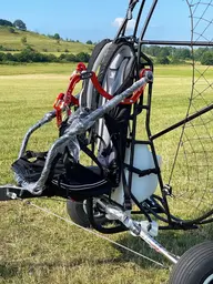 Air Italy - Black Angel - Paramotor Paramotor Roll Aid trike view 10