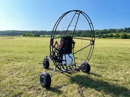 Air Italy - Black Angel - Paramotor Paramotor Roll Aid trike view 11