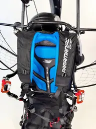 APCO SLT MK2 paramotor Harness - Normal Suspension - Paramaniac Edition Blue view 4