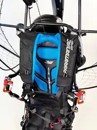 APCO SLT MK2 paramotor Harness - Normal Suspension - Paramaniac Edition Blue view 2