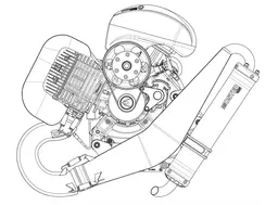 Air Italy - AIRGE Paramotor - Vittorazi Moster 185 EFI Ansicht 6