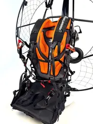 APCO SLT MK2 paramotor Harness - Normal Suspension - Paramaniac Edition Orange