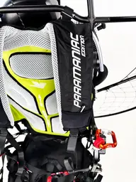 APCO SLT MK2 paramotor Harness - Normal Suspension - Paramaniac Edition Green view 6