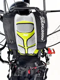 APCO SLT MK2 paramotor Harness - Normal Suspension - Paramaniac Edition Green view 3