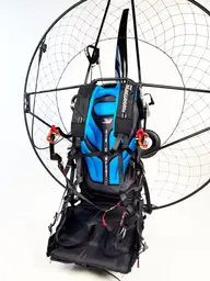 APCO SLT MK2 paramotor Harness - Normal Suspension - Paramaniac Edition Blue