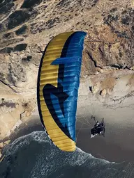 APCO F7 training and beginner paramotor wing view 11