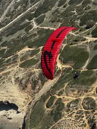 APCO F7 training and beginner paramotor wing view 4