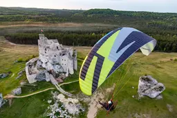 Dudek Hadron 3 Motorschirm Ansicht 2