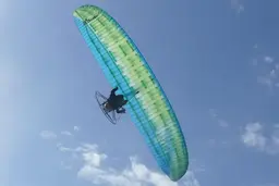 APCO F1 MKII paramotor wing - fast and agile performance wing for experienced pilots view 4