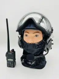 APCO Jetcom X3 - der leichteste Paramotorhelm mit Visier, Flugfunk & Bluetooth Ansicht 3