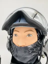 APCO Jetcom X3 - der leichteste Paramotorhelm mit Visier, Flugfunk & Bluetooth Ansicht 4