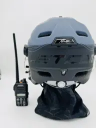 APCO Jetcom X3 - der leichteste Paramotorhelm mit Visier, Flugfunk & Bluetooth Ansicht 5