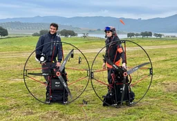 Air Italy EPG-21 TA electric launch-assist paramotor from 24.5 kg view 3